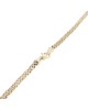 Mirror Link Chain Necklace in Yellow Gold